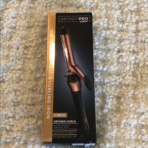 Infinitipro Rose Good Titanium Curling Iron (1in)